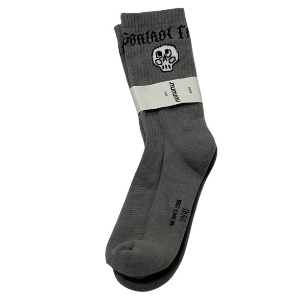 Nununu Silou Skull Socks in Concrete - Picture 3 of 4